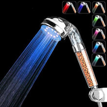 Charger l&#39;image dans la galerie, LED shower head with water filter
